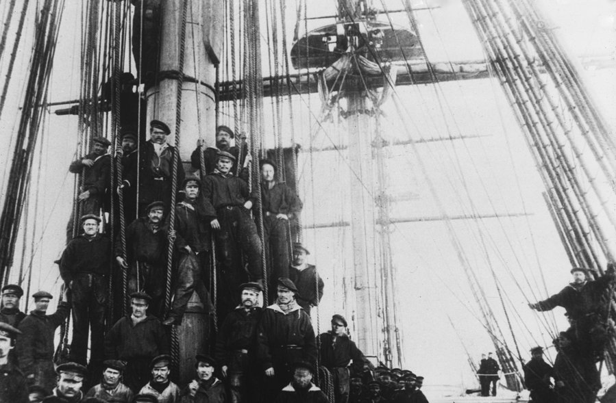 <p>The crew of the Russian frigate <em>Osliaba</em> during the American Civil War (Photo: Getty Images)</p>